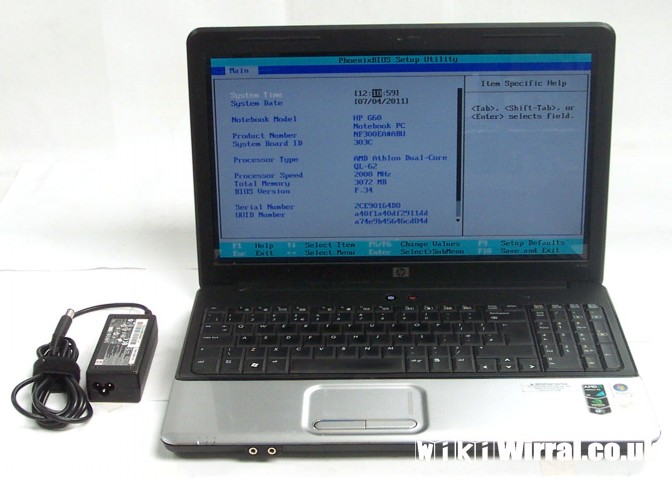 Attached picture hp g60.jpg